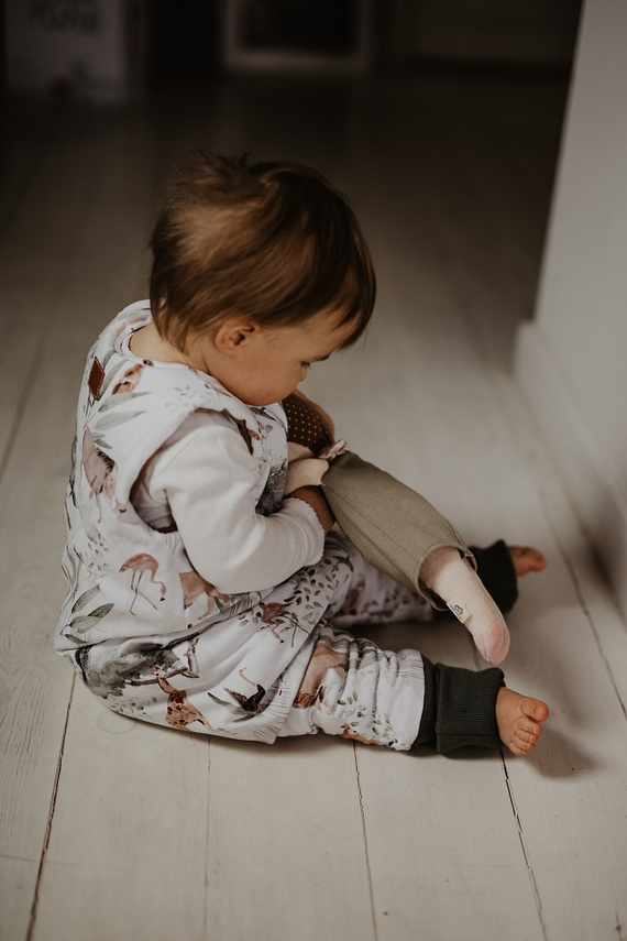 Sawanna Śpiworek do spania z nogawkami Makaszka