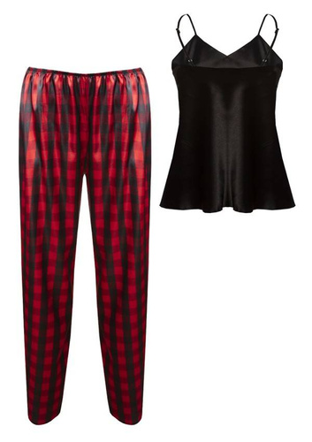 Piżama Damska Satynowa DKaren - DK-KI Świąteczny 17