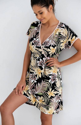 Koszula nocna Rosina Sensis - czarny