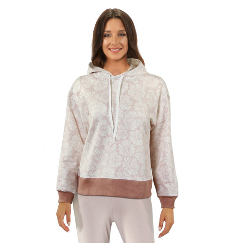 Bluza dresowa Mono Sesto Senso różowy 