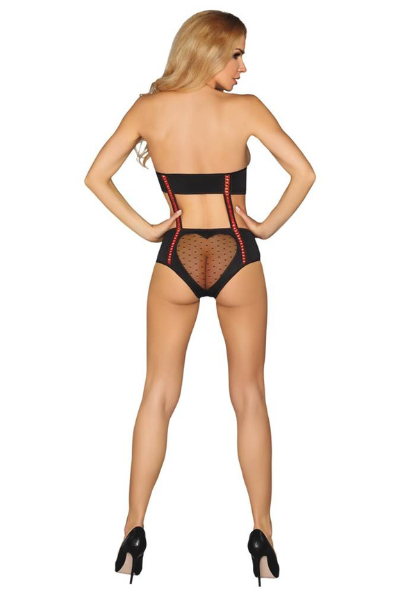 Body damskie Reiko LC 8083 LivCo Corsetti Fashion czarny