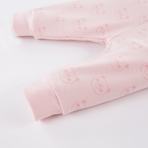 Spodnie bawełaniane Big Bear Eevi - różowy