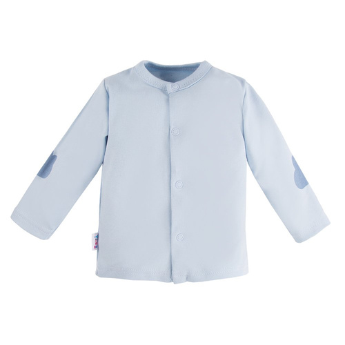 Kaftanik bawełniany Mellow Ewa Klucze- niebieski