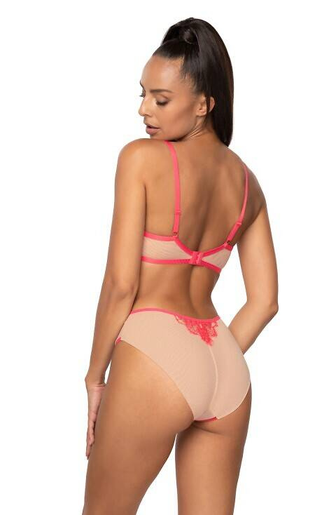 Biustonosz push-up Mat M-3804/11 Frances beżowy-różowy