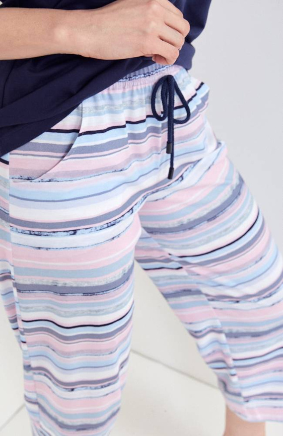 Piżama damska 116 Cana granatowy