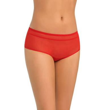 Figi szorty klasyczne Nano Teyli - czerwony