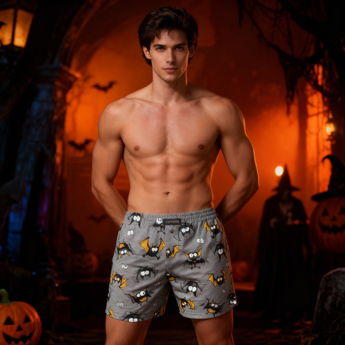 Cornette Classic bokserki męskie bawełniane zabawny nadruk pudełko 001/182 011/182