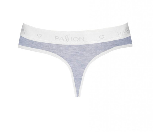 Stringi damskie PS012 Passion szary