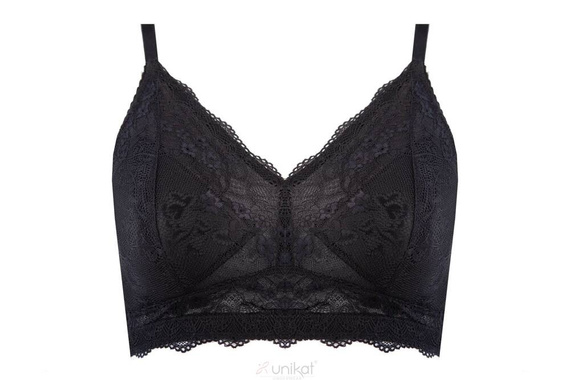 Biustonosz miękki Arden soft Unikat- czarny