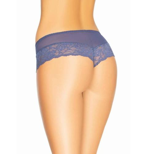 Figi koronkowe brazyliany Kate Teyli - granatowy