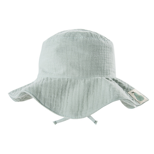 Kapelusz muślinowy Pearfect Eevi- zielony 