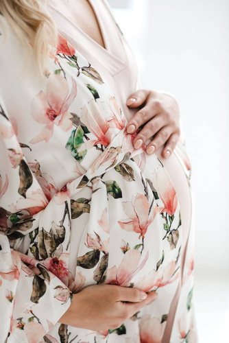 Szlafrok bambusowy Magnolie Milk&Love 