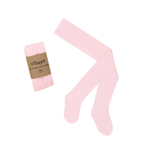 Rajstopy bambusowe 141601 Nicol - różowy