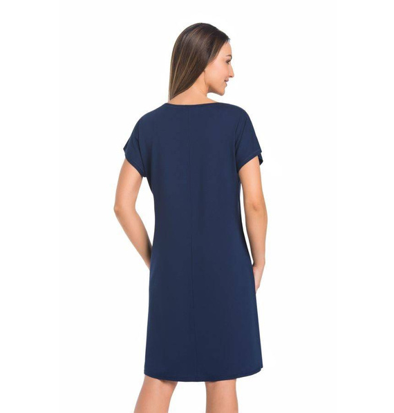 Koszula nocna Luzi Teyli - granatowa