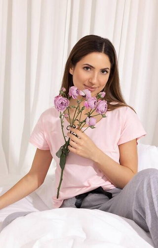 Piżama  damska 699  Regina - różowy