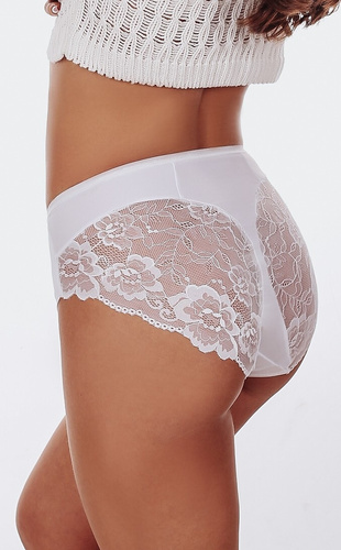 Figi damskie Lilly Funny Day biały