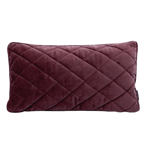 Poduszka dekoracyjna welwetowa Velvet 28/29 Eurofirany - bordowy