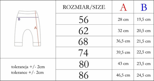 Spodnie niemowlęce 210017 Teddy Nicol