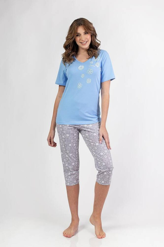 Piżama Damska 696 Regina niebieski