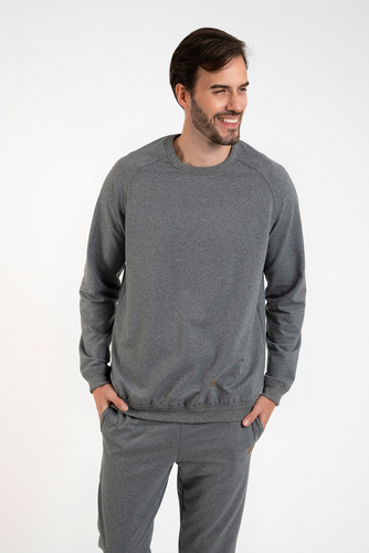 Komplet Męski Hektor Italian Fashion - średni melanż