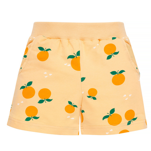 Krótkie spodenki na gumce Fruit & Sun  Pinokio - pomarańczowe