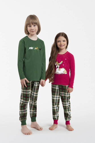 Piżama dla dziecka Seward Italian Fashion - zielony/druk 