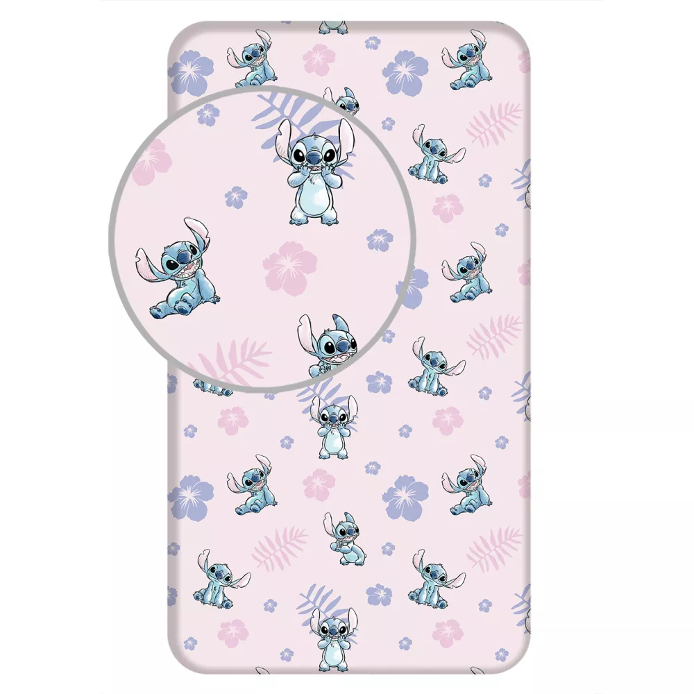 Prześcieradło dziecięce Lilo and Stitch Jerry Fabrics