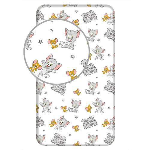 Prześcieradło dziecięce Tom & Jerry Jerry Fabrics