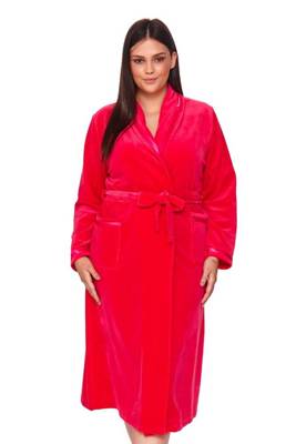 SWO.1078 Szlafrok damski Doctor Nap - hot pink