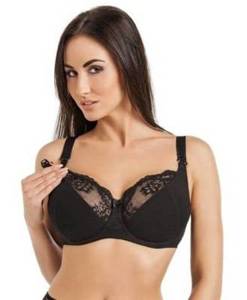 Camille Ivory Underwired Lace Cup Bra