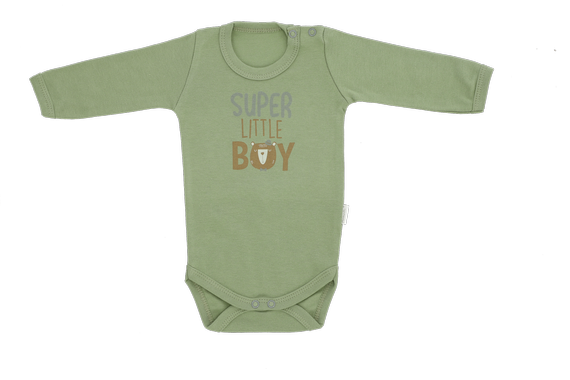 BD10628 Body z długim rękawem Boy Mamatti