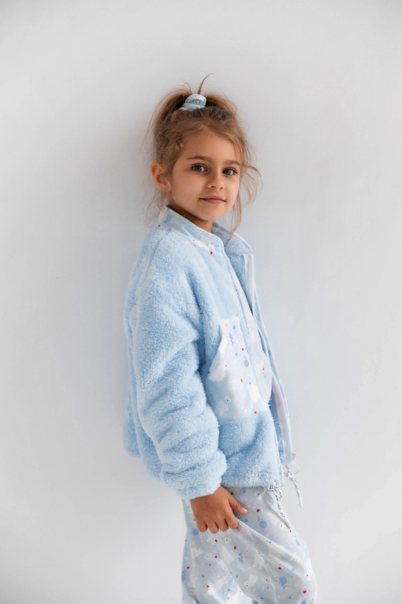 Bluza dziecięca Perfect Kids Sensis - śmietanowy-czerwony