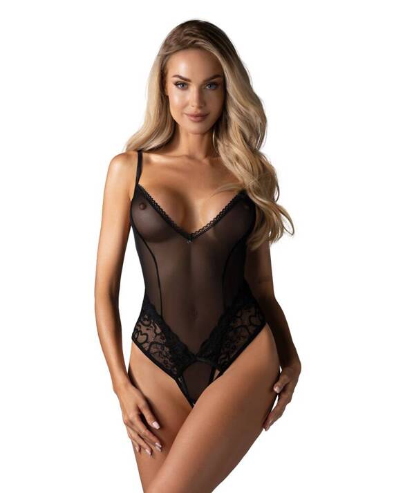 Body damskie Blomentis Teddy  Obsessive - czarny