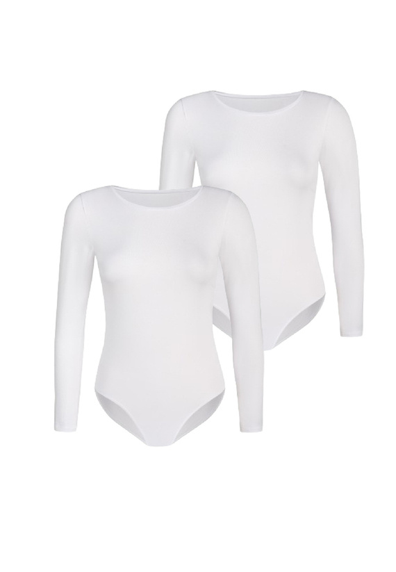 Body damskie Longy 2-pack Teyli -biały 