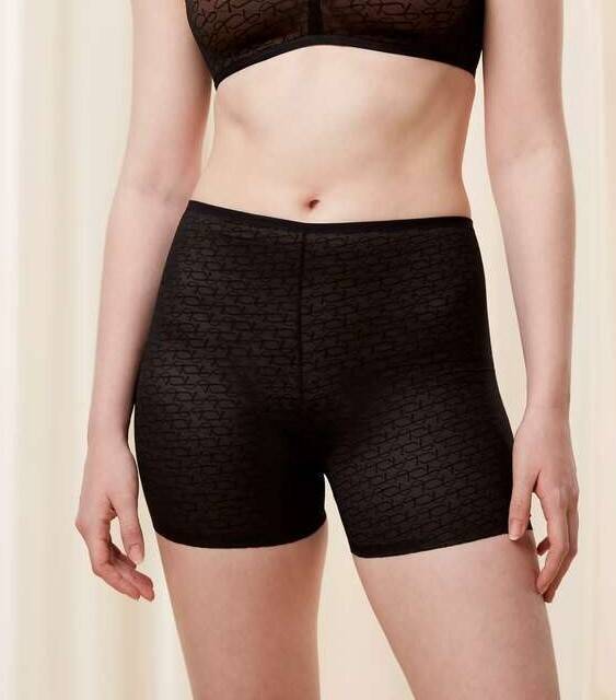 Figi Damskie Signature Sheer Short Triumph- czarny 