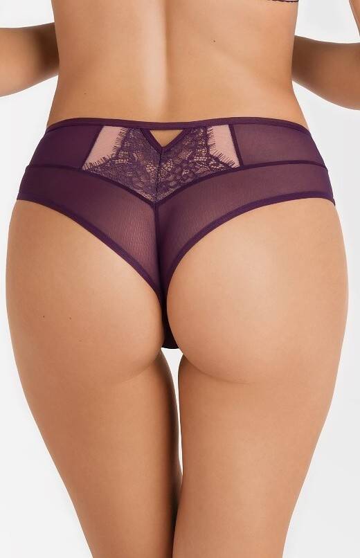 Gorsenia Figi damskie brazyliany K 803 Violet - fioletowy