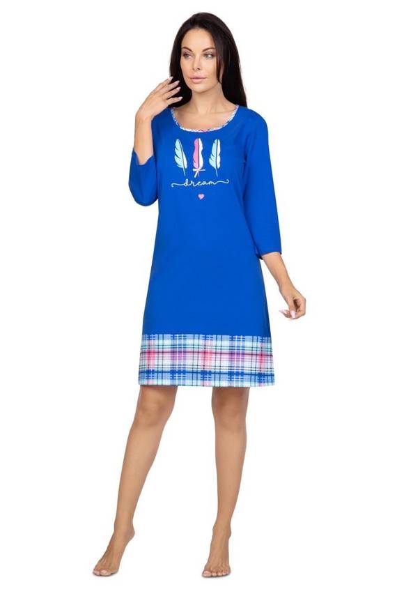 Koszula damska 401 Regina -niebieski