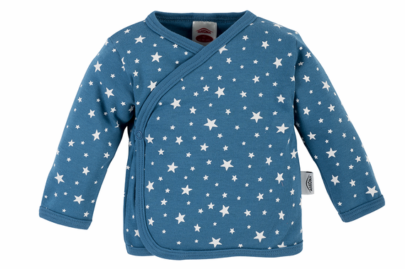 Koszulka niemowlęca "Stars" Makoma niebieski 