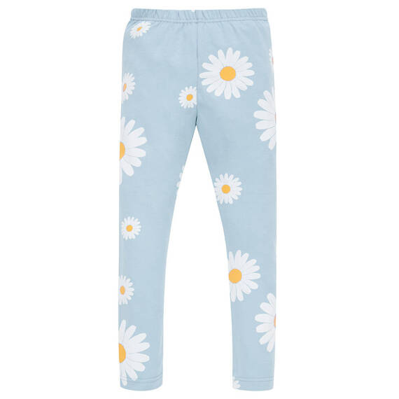 Legginsy bawełniane Daisy Pinokio - niebieski