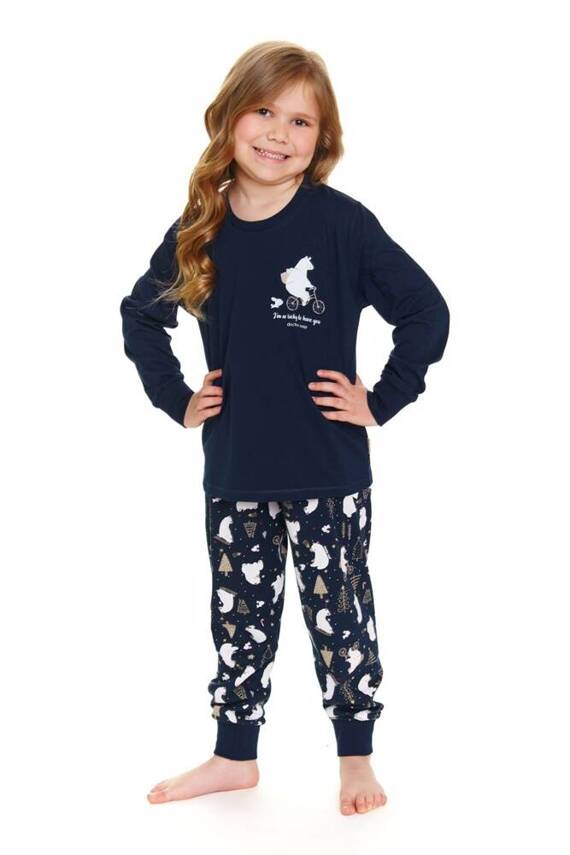 PDG.5264 "Frozen" Piżama dziecięca Unisex Doctor Nap - navy blue