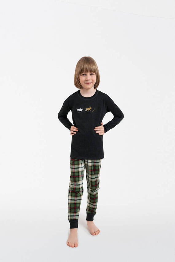 Piżama dla dziecka Seward Italian Fashion - c.melanż/druk 