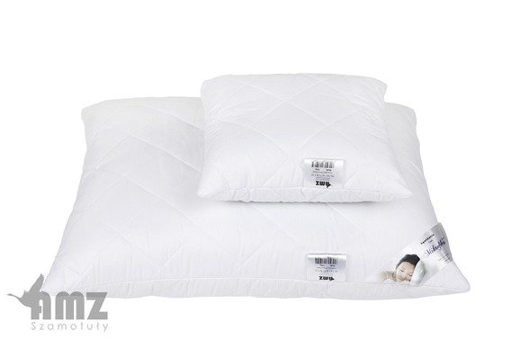 Poduszka antyalergiczna pikowana AMZ biały