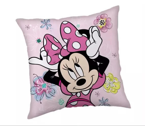 Poduszka dziecięca Minnie Pink bow dekoracyjna Jerry Fabrics  