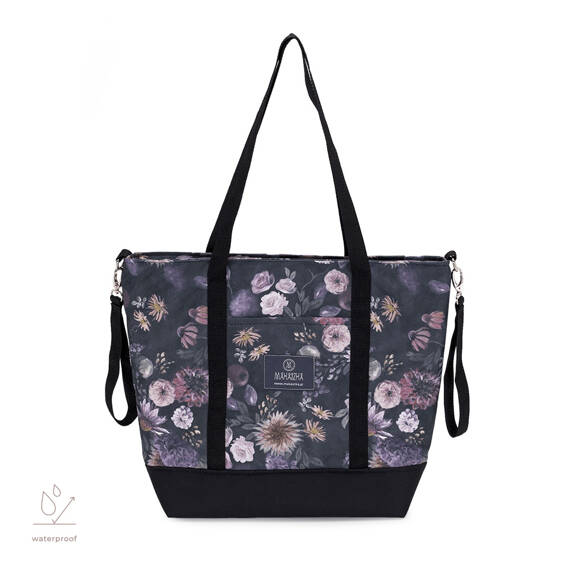 Shopper Bag  torebka Mystery of Flowers- Makaszka