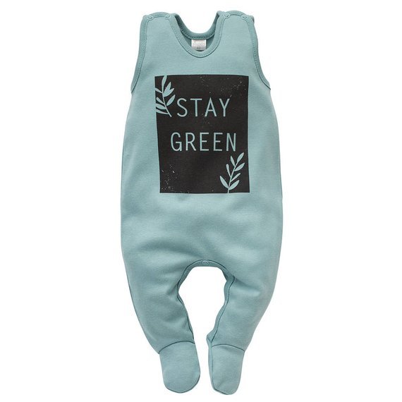 "Stay Green"  Śpiochy niemowlęce Pinokio - turkus