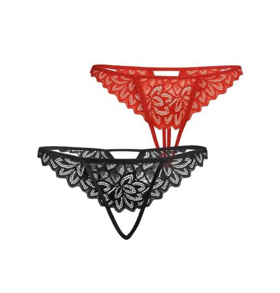 Stringi damkie Losi 2 packTeyli - black-red