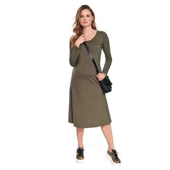 Sukienka ciążowa Lilly 9fashion khaki