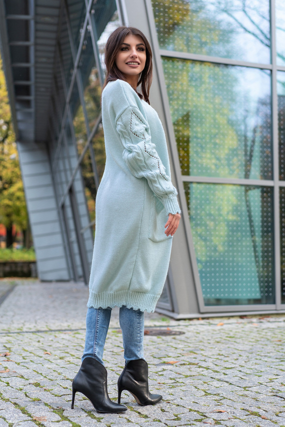 Sweter damski Delaina Merribel - mint 