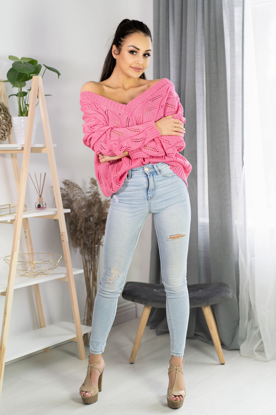 Sweter damski Gloris Merribel - pink 