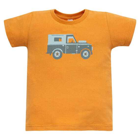 T-shirt z nadrukiem Safari Pinokio - pomarańczowy 